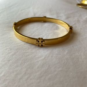 Tory Burch Logo Bangle Bracelet
